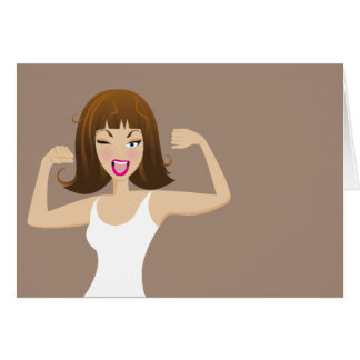 TRENDY SPORTY CUTE GIRLS CARDS