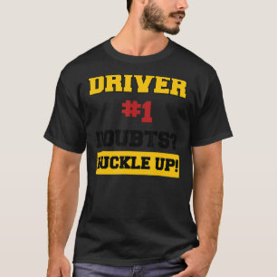 Trendy Statement Racer Driving Racing Car Driver T-Shirt