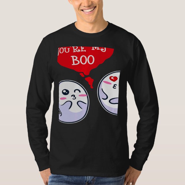 Trendy Statement Valentine's Day Couple Heart Roma T-Shirt (Front)