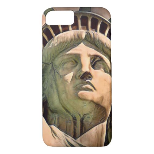 Trendy Statue Of Liberty Design iPhone 87 Case