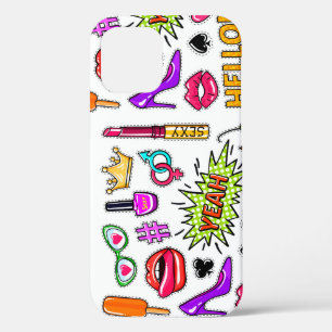 "Trendy stickers iPhone 12 Case