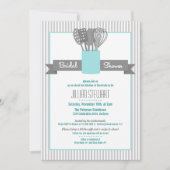 Trendy Stock the Kitchen Bridal Shower Invitations (Front)