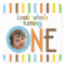 Trendy Stripes Look Who's Turning One