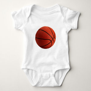 Trendy Style Basketball Baby Bodysuit
