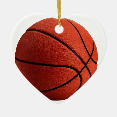 Trendy Style Basketball Ceramic Ornament