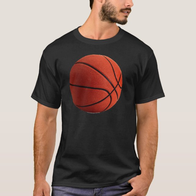 Trendy Style Basketball T-Shirt (Front)
