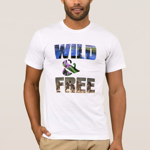 Trendy Style Wild  Free Nature Summer Beach T_Shirt