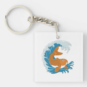 Trendy Stylish Casual Tee for Everyday Wear Keychain