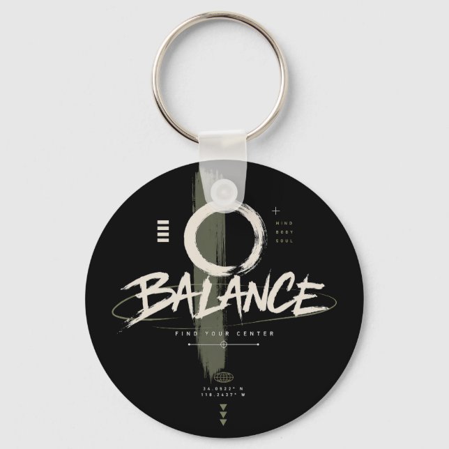 Trendy Stylish Charm Keychain (Front)