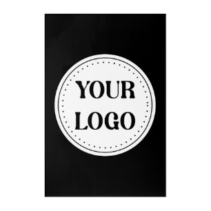 Trendy stylish & elegant branded acrylic print