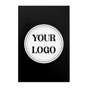 Trendy stylish & elegant branded acrylic print