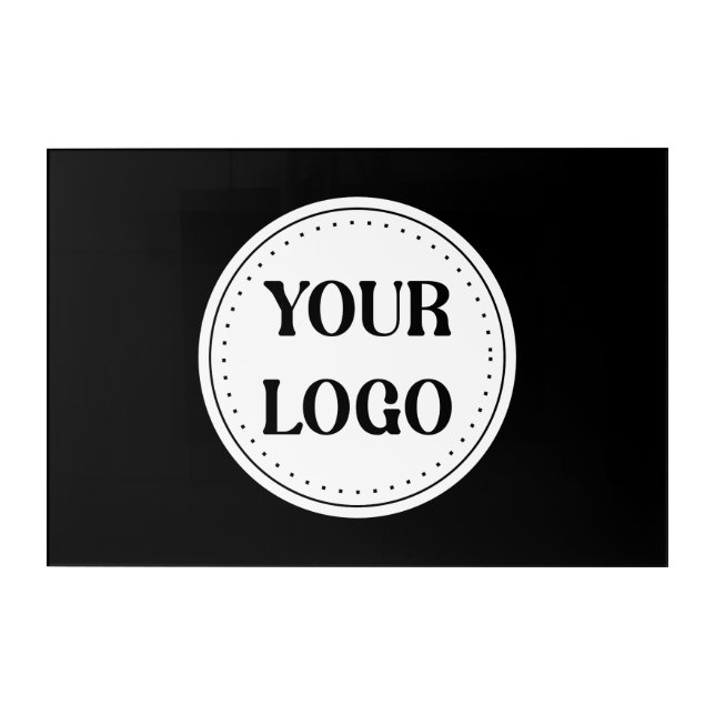 Trendy stylish & elegant branded acrylic print (Front)