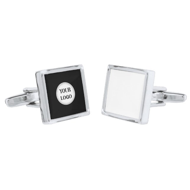 Trendy stylish & elegant branded cufflinks (Angled)