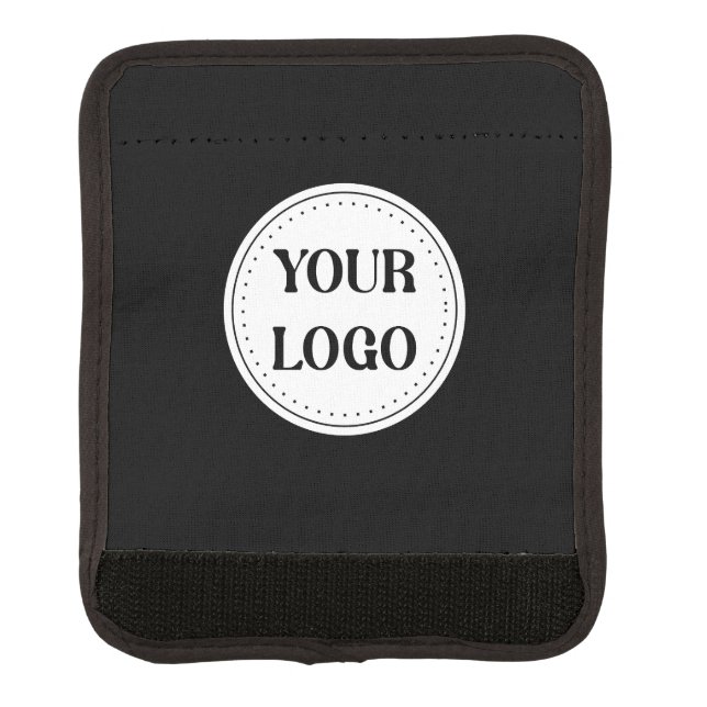 Trendy stylish & elegant branded luggage handle wrap (Front)