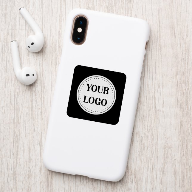 Trendy stylish & elegant branded patch (On Phone Back)