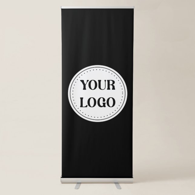 Trendy stylish & elegant branded retractable banner (Front)