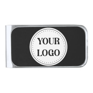 Trendy stylish & elegant branded silver finish money clip