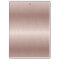 Trendy Stylish Rose Gold Brushed Metal Monogrammed