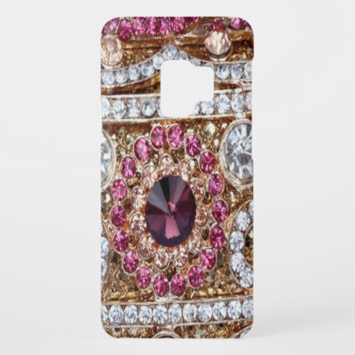 trendy stylish silver gold burgundy pink bohemian  Case_Mate samsung galaxy s9 case