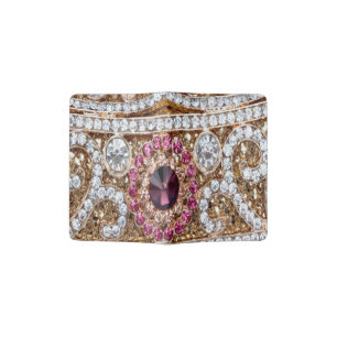 trendy stylish silver gold burgundy pink bohemian  passport holder