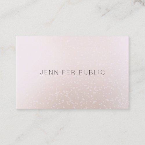 Trendy Stylish Simple Modern Professional Template Business Card