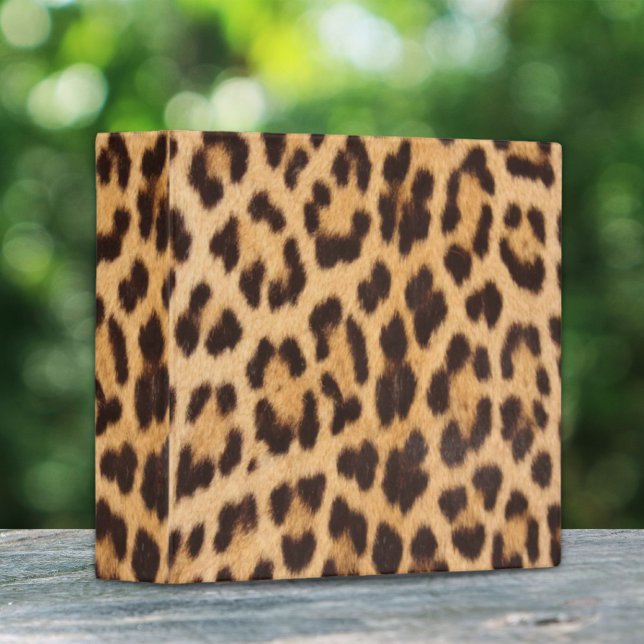 trendy stylish wild safari fashion leopard print 3 ring binder (trendy stylish wild safari fashion leopard print 3 ring binder)