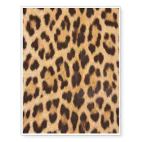 trendy stylish safari animal print leopard pattern temporary tattoos