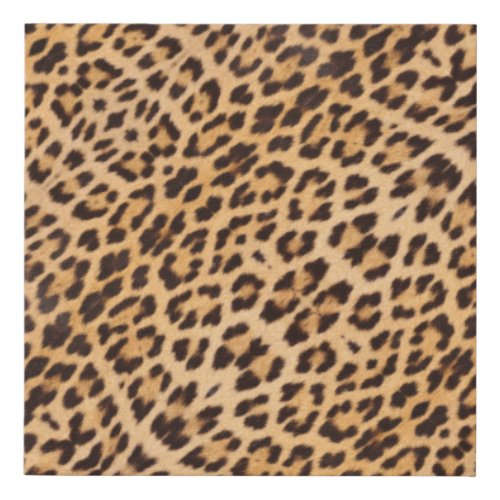 trendy stylish wild safari leopard print