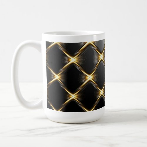 Trendy stylish wood pattern Coffee Mug 