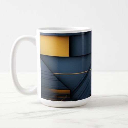 Trendy stylish wood pattern Coffee Mug 