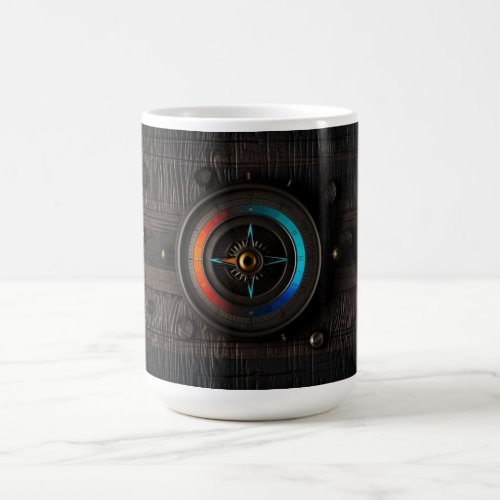 Trendy stylish wood pattern Coffee Mug 