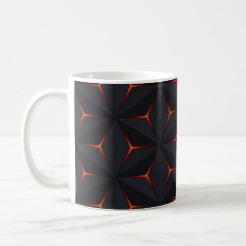 Trendy stylish wood pattern Coffee Mug