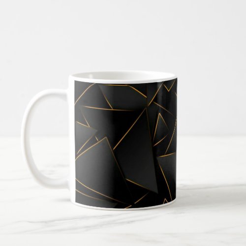 Trendy stylish wood pattern Coffee Mug 