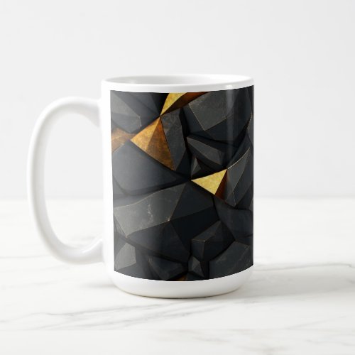 Trendy stylish wood pattern Coffee Mug 