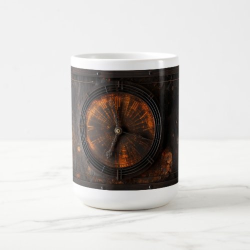 Trendy stylish wood pattern Coffee Mug