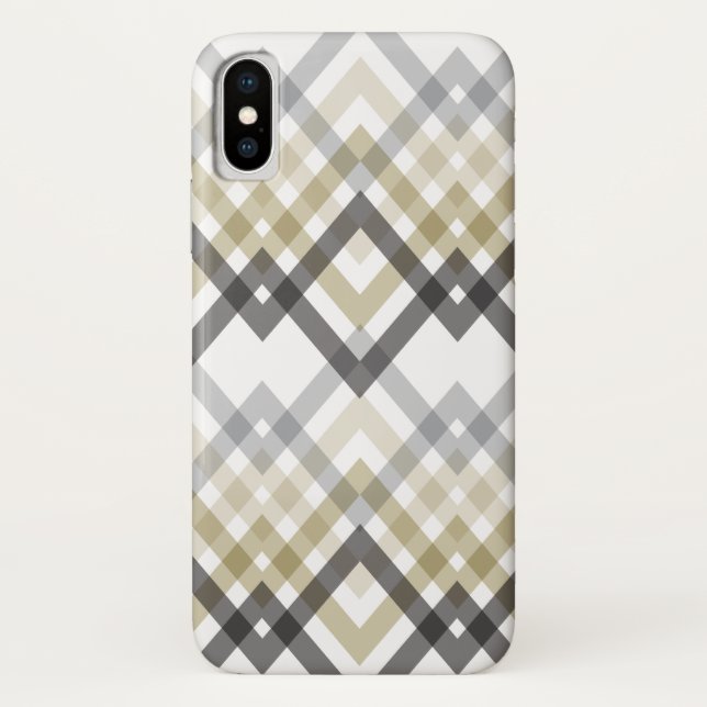Trendy Stylish Zig Zag Chevron Pattern Phone Case (Back)