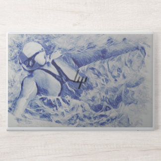 Trendy Swim Design HP Laptop Skin