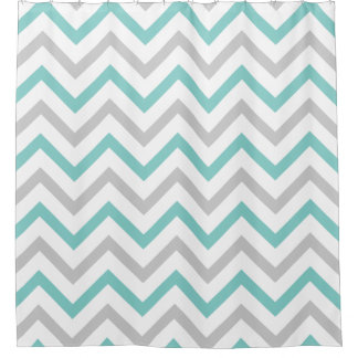 Gray And White Chevron Shower Curtain Gray And White Chevron Shower Curtain