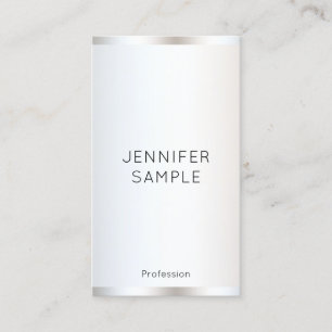 Trendy Template Vertical Professional Modern Business Card