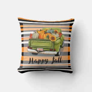 Trendy Thanksgiving Beautiful Autumn Collection Throw Pillow