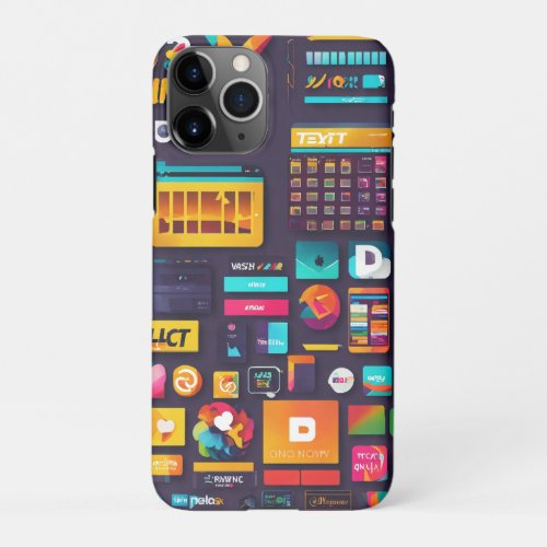 Trendy Time Machine Tees iPhone 11Pro Case