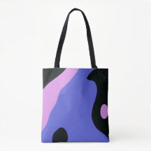 Trendy Tote Bag | Aura Black by AdzSpirit