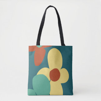 Trendy Tote Bag | Bloom Green  by AdzSpirit