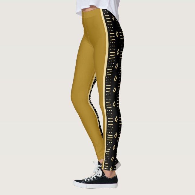 Trendy Tribal Design Leggings (Left)