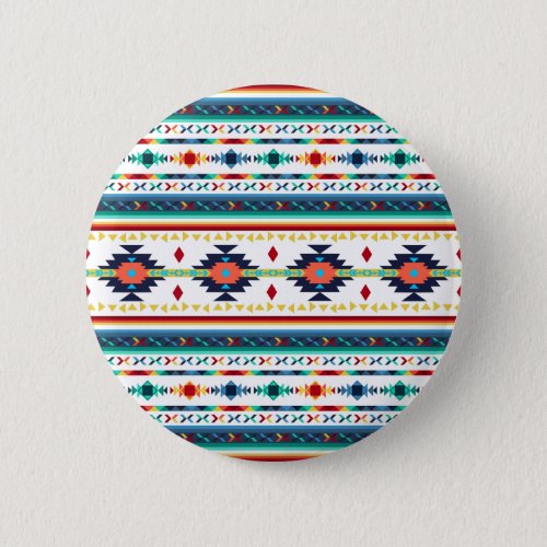 trendy tribal ethnic geometric pattern button