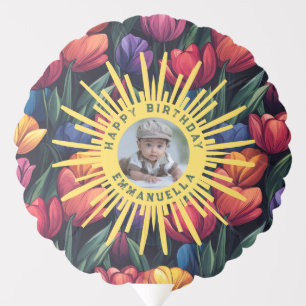 Trendy Tulip Fantasy Party Balloon