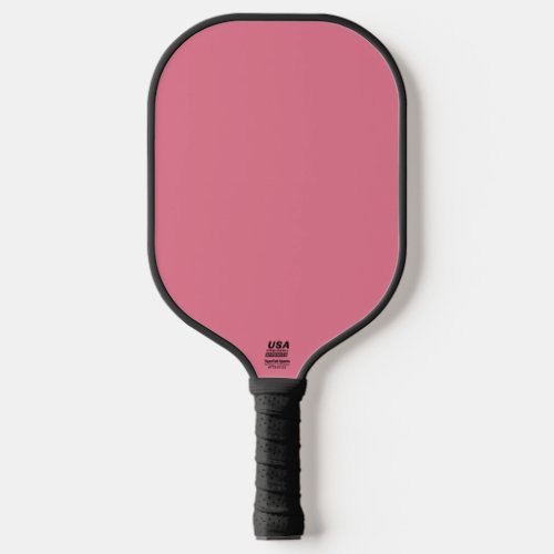 Trendy Tulip Pink Solid Color Pickleball Paddle