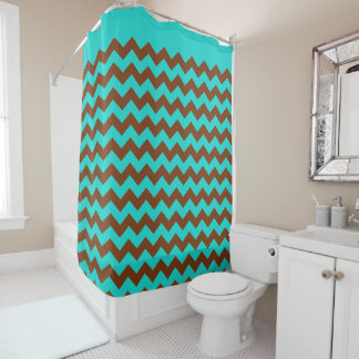 Blue And Brown Shower Curtains | Zazzle Blue And Brown Shower Curtains | Zazzle