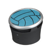 Trendy Turquosie Volleyball Speaker (Side)