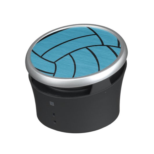 Trendy Turquosie Volleyball Speaker (Side)